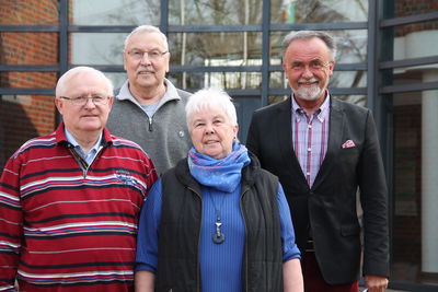 Bild vergrößern: Das Team des Seniorenbüros im Dammer Rathaus sucht Unterstützung (rechts: Helmut Wolf von der Stadtverwaltung)