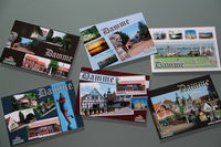Bild vergrößern: Postkarten mit verschiedenen Dammer Fotomotiven, Preis pro Karte: 0,50 €