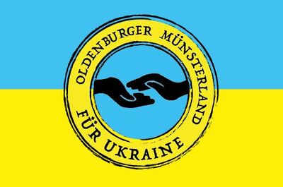 Bild vergrößern: Logo Oldenburger Münsterland für die Ukraine