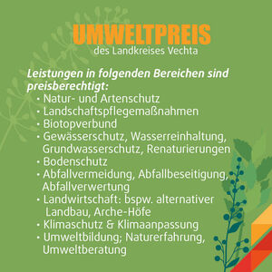 Bild vergrößern: Umweltpreis des Landkreises Vechta 2024
