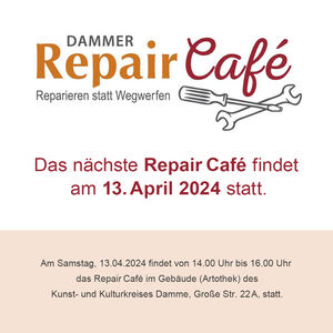 Repair-Caf am Samstag