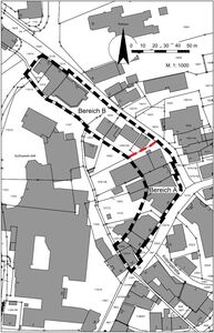 Bild vergr��ern: Geltungsbereich zum Bebauungsplan Nr. 155/5 �Gro�e Stra�e / M�hlenstra�e�