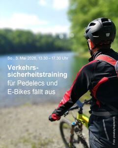Bild vergr&ouml;&szlig;ern: Verkehrssicherheitstraining f&auml;llt aus