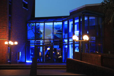 Bild vergrößern: Rathaus in der Blue Night
